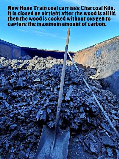 Cooked Lump Charcoal